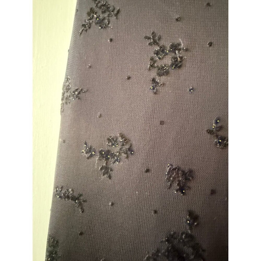 Vintage Rocket Candy Black Beaded Slip Dress – Size Small - Picture 5 of 10